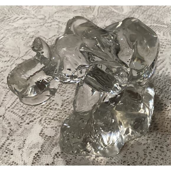 Crystal ELEPHANT Wonders of the Wild Made in Germany 5.5" Tall x 7” Wide - Picture 4 of 9